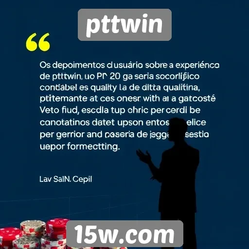 Depoimentos de usuários sobre a experiência no pttwin